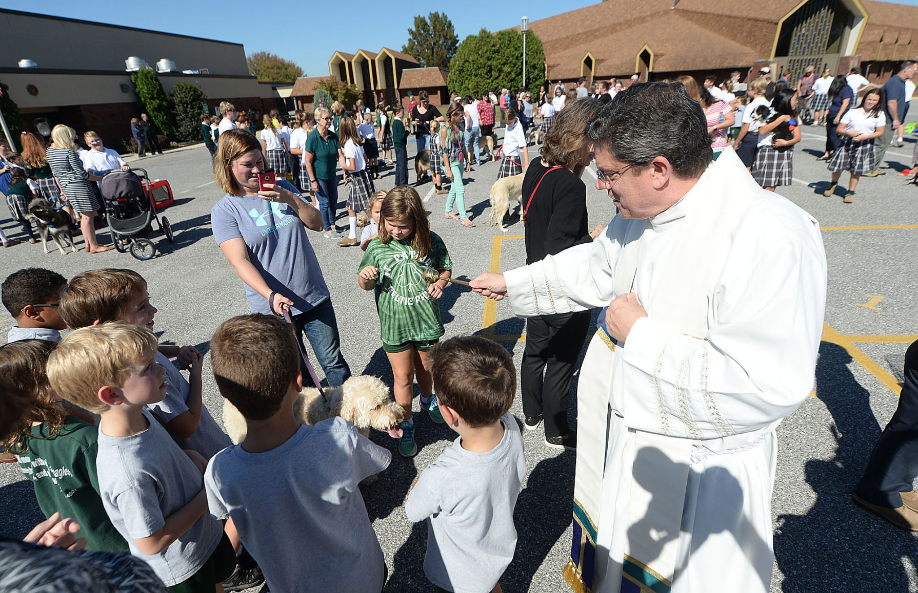 Saint Patrick School Pet Blessing